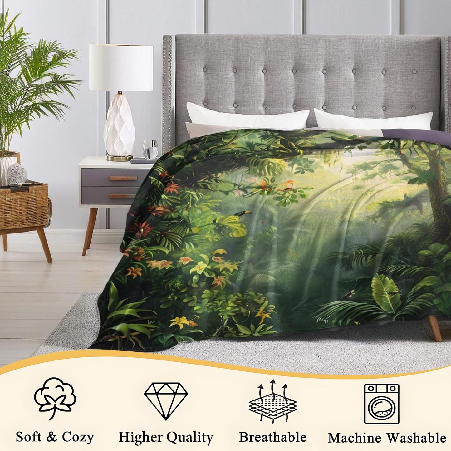 SOMEKLLY Skull Couple Throw Blanket Soft Cozy Lightweight Flannel Blankets with Gothic Romantic Skeleton Lovers and Floral Printed for Adults Bedroom Dorm Office Goth Halloween Decor Gifts 50x60 Inch