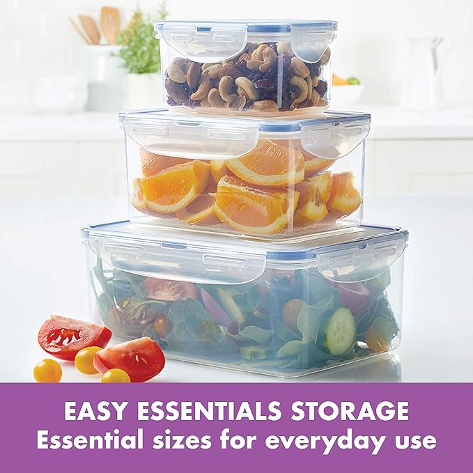Lock & Lock Assorted Food Storage Container Set