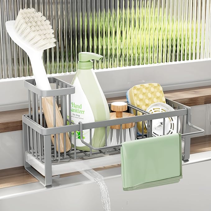 SWTYMIKI Sponge Holder for Kitchen Sink
