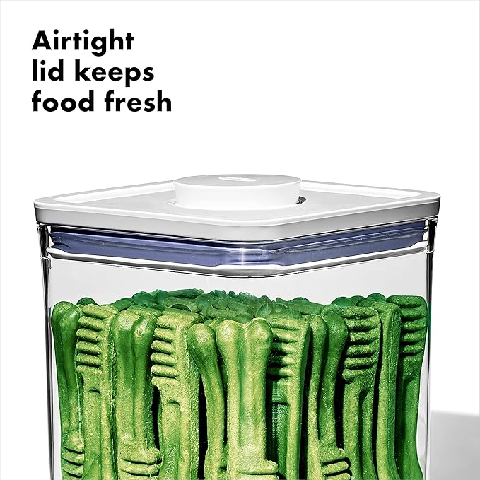 OXO Good Grips Pet POP Container – 2.8 Qt/2.6 L |Ideal
