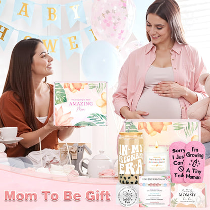 Pregnancy Gifts for Expecting Moms Thoughtful Gifts for New Moms Gift Basket for Mom To Be Gift for Pregnant Women Friend Pregnancy Announcement Presents for First Time Mom, New Mama, Mommy To Be