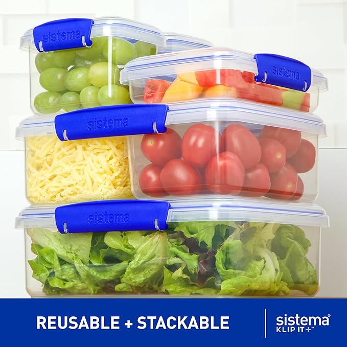 Sistema KLIP IT Food Storage Container, 7 L, Airtight & Stackable