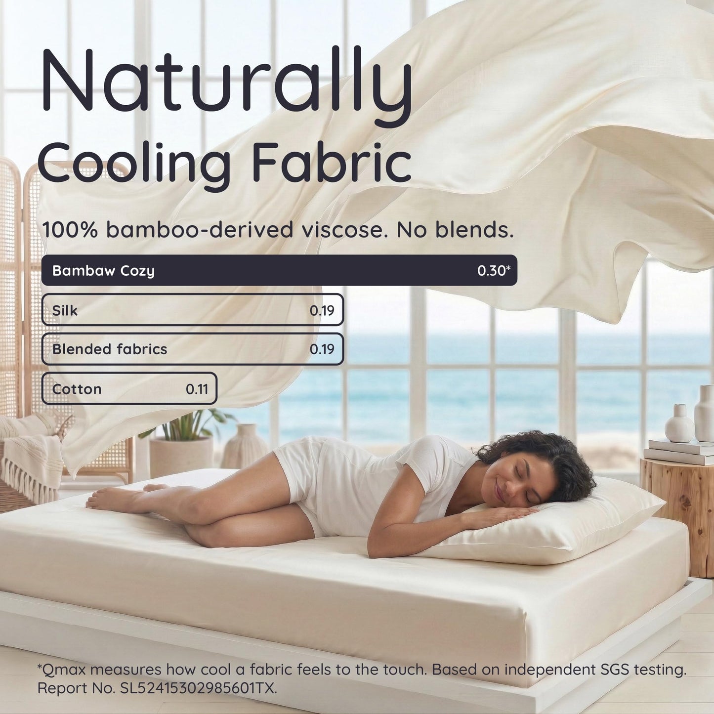 Bambaw 100% Viscose Derived from Bamboo Fitted Sheets King Size Only, Cooling Fitted Sheet King Size for Night Sweats, 16’’ Deep Pocket, Breathable & Oeko-TEX® Standard 100 Certified (Charcoal)