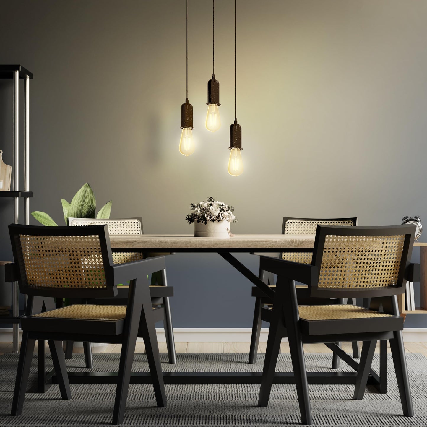 Feit Electric Smart Light Bulbs, 2.4Ghz WiFi Light Bulbs, No Hub Needed, Works with Alexa and Google, Dimmable 60 Watt = LED 9W, OM60/950CA/AG/3, 5000K Day Light, 3 Pack