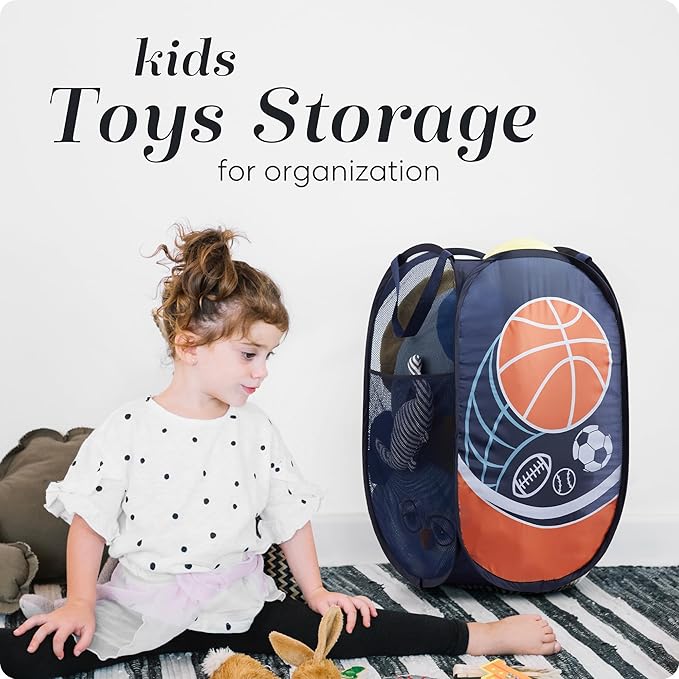 Handy Laundry Collapsible Mesh Pop Up Hamper