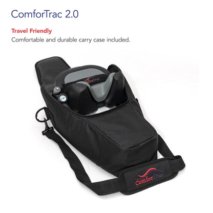 ComforTrac-Deluxe Home Cervical Traction Kit 2.0, Neck Therapy, Discomfort Relief, Relieve Cervicalgia, Degeneration of Disc, Spondylosis, and More, Carrying Case Included