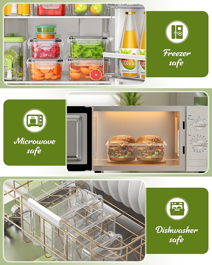 40 Piece Food Storage Containers