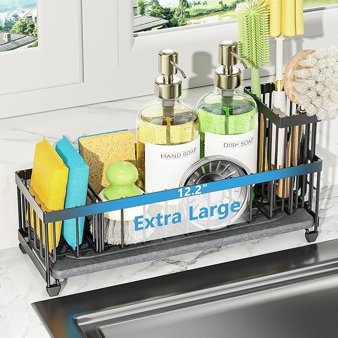 Cisily Extra Large Sink Caddy Organizer