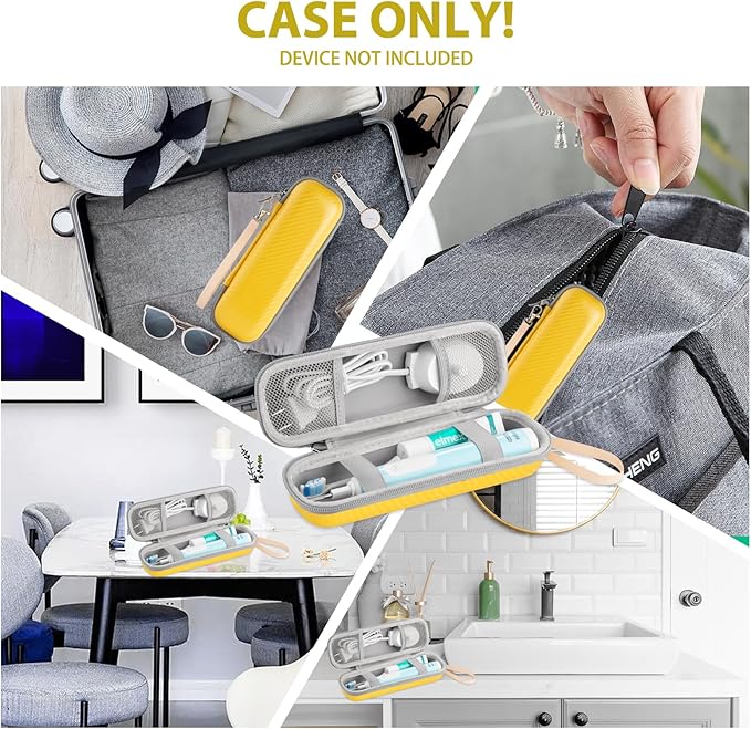 Toothbrush Travel Case for Oral B/Oral-B Pro 1000 1500 5000 7000 7500 9600/