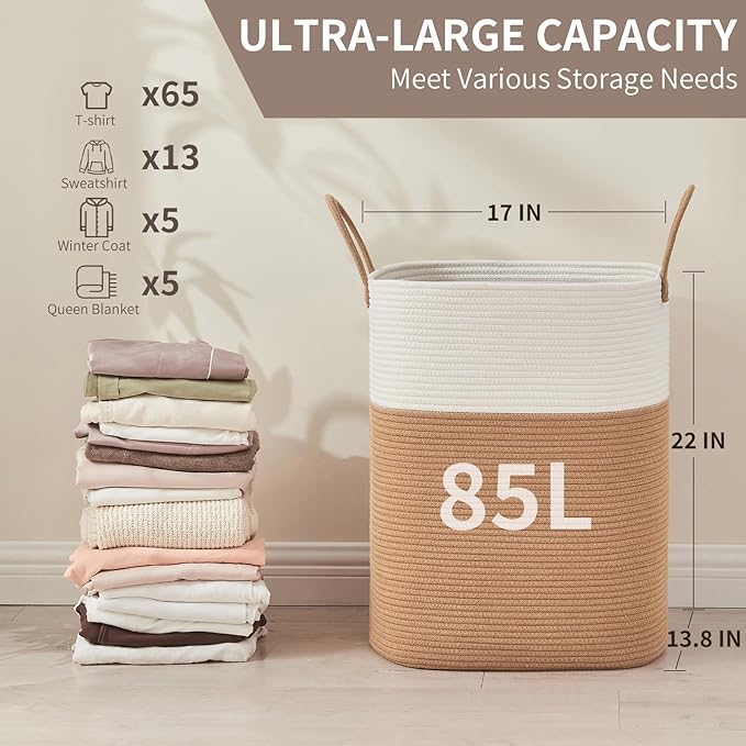 Laundry Basket with Handles
