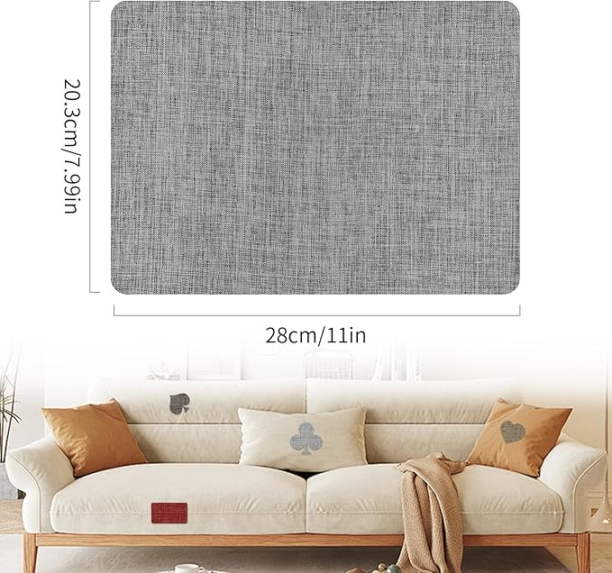 SYLVASS 8x11 Inch Fabric Repair Patches, Self-Adhesive Linen Patch