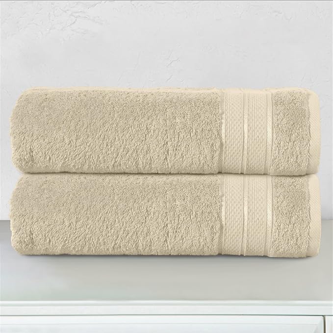 Elegant Comfort Three Line Popcorn Towel Set