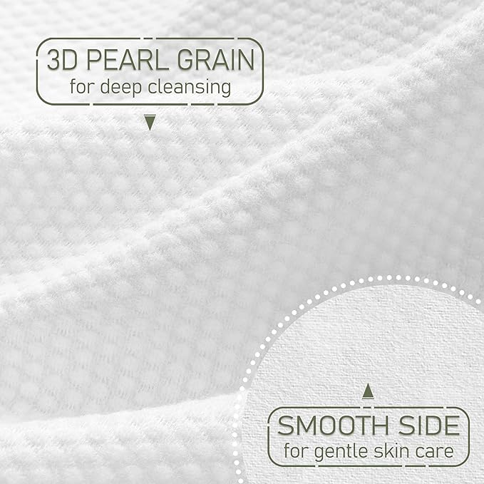 Disposable Face Towel Biodegradable Large Dry Face Wipes 240 Count/4 Box Extra