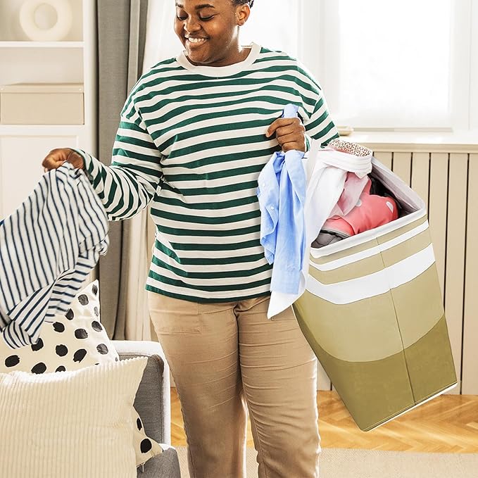 4-Pack Foldable Laundry Basket, Large Laundry Baskets