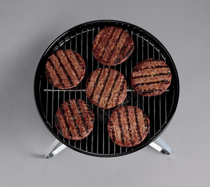 Weber Smokey Joe Charcoal Barbecue/Portable Design, Porcelain-Enamelled Lid & Bowl, 37 cm Cooking Surface, Black