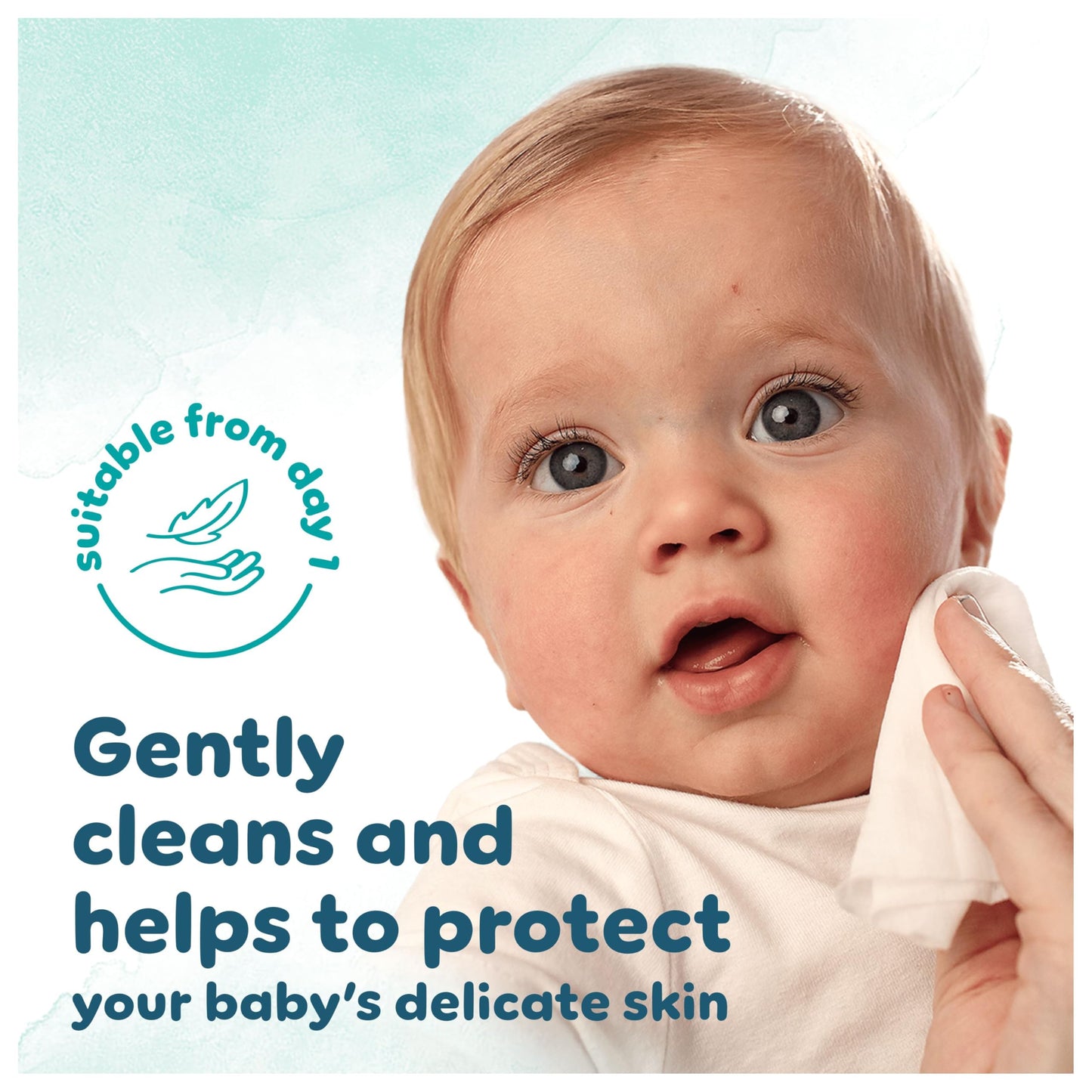 Pampers Harmonie Aqua Baby Wipes Plastic Free 24 Packs of 48 Wipes, 1152 Baby Wet Wipes, Help restore natural skin pH, Delicate lotion with 99 percent water