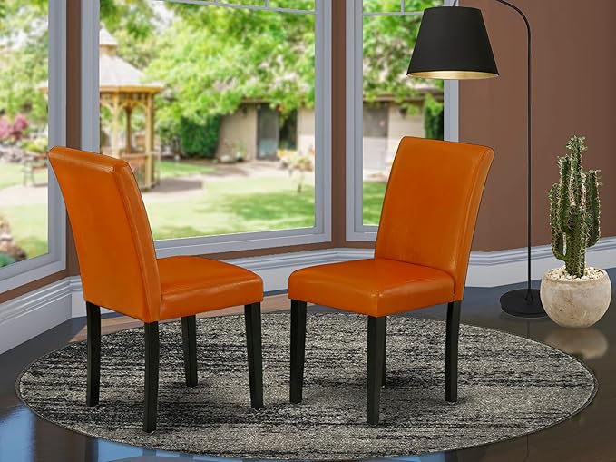 East West Furniture ABP1T61 Abbott Parson Dining Chairs
