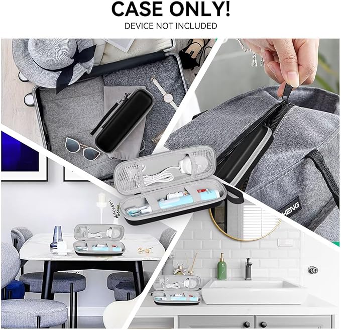 Travel Case for Oral-B/Oral-B Pro/Phlips Sonicare Electric Toothbrush