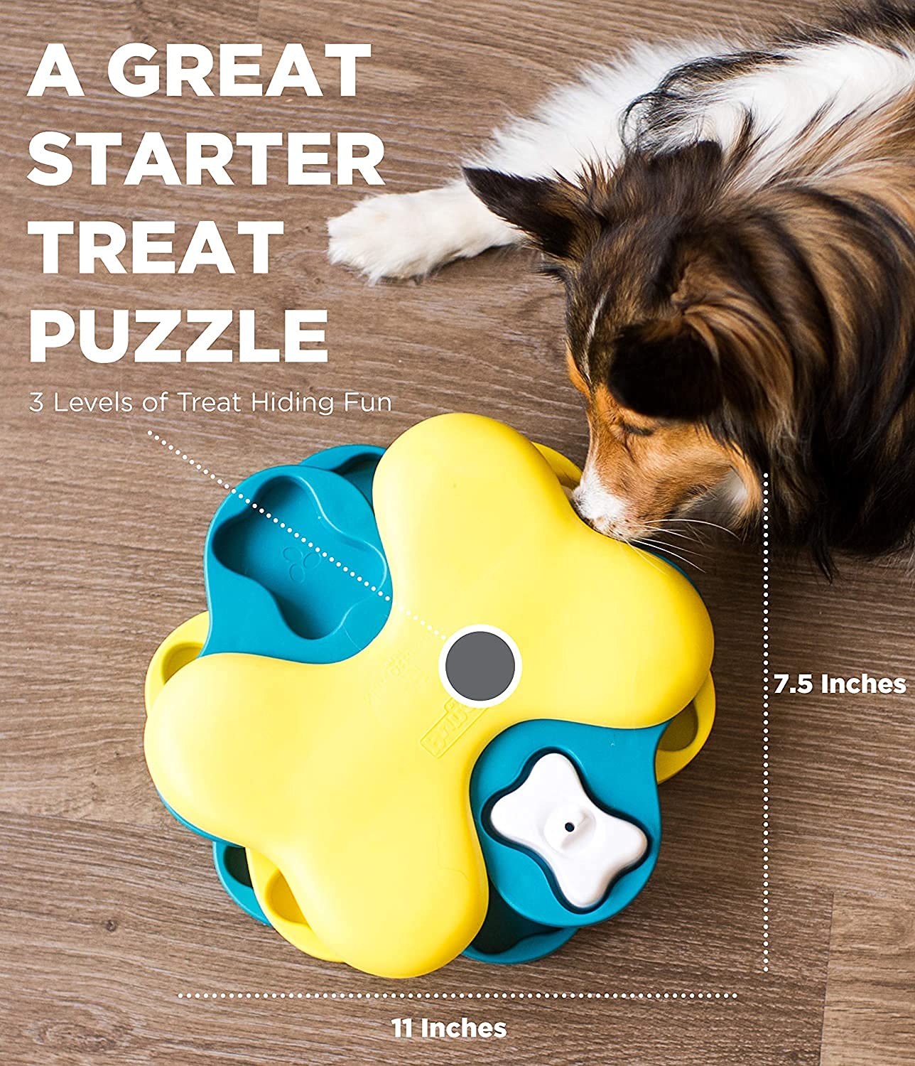 Nina Ottosson by Outward Hound Dog Tornado Interactive Treat Puzzle Dog Toy