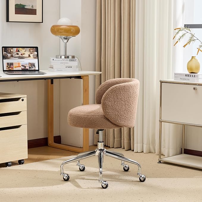 VINGLI Cute Small Swivel Desk Chair Comfy