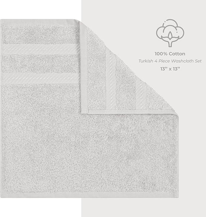 American Soft Linen Luxury Washcloths