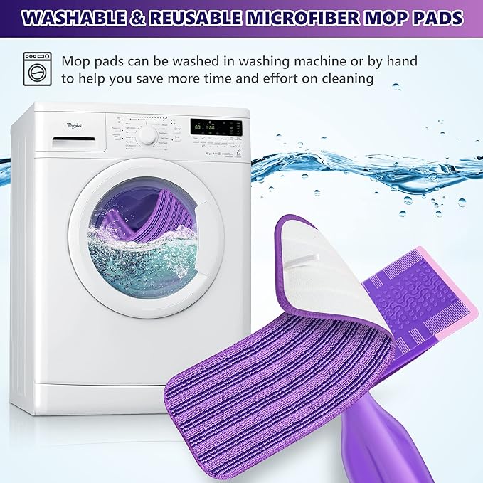 Reusable Mop Pads Compatible