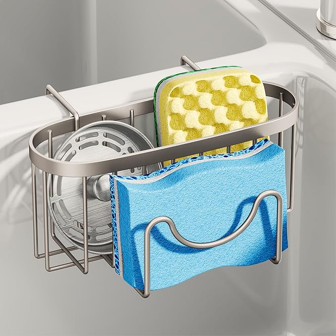 SWTYMIKI Sponge Holder for Kitchen Sink