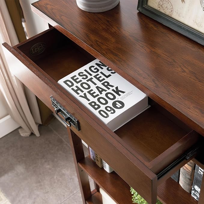 Leick Home 82262 Mission Mantel Height Bookcase