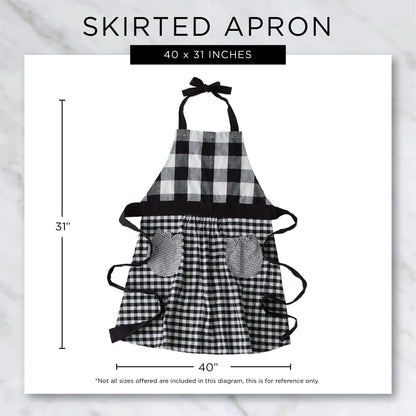 DII Women's Christmas Kitchen Apron Adult Size, Cooking, Baking or Crafting, Adjustable with Large Pockets, One Size, Christmas Truck