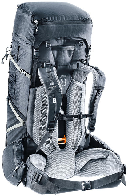Deuter Aircontact Pro 75+10L Hiking Backpack, 75+10 Liters - Black
