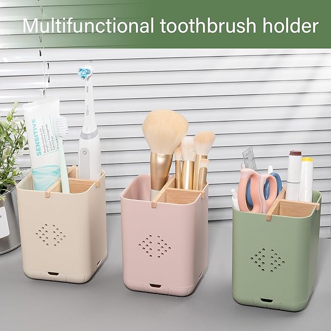 Toothbrush Holders for Bathrooms, Electric Toothbrush Holder Kids Toothbrush