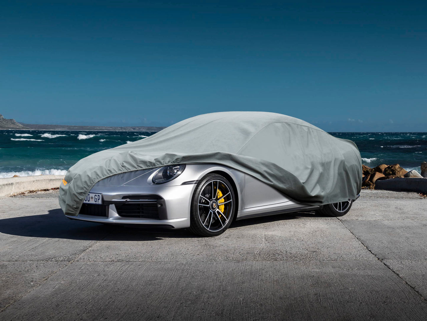Kayme Heavy Duty Car Cover Custom Fit Porsche 911 991 992 997 996 Carrera S 4S GTS Coupe Convertible Targa, Waterproof All Weather for Automobiles, Full Exterior Covers Sun Rain UV Protection.