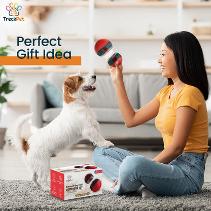 TRECKPET Treat Dispensing Dog Toys – Dog Puzzles for Smart Dogs – Dog Puzzle Toy for Boredom,Mental Stimulation, Enrichment and Training – Durable and Fun for All Breeds