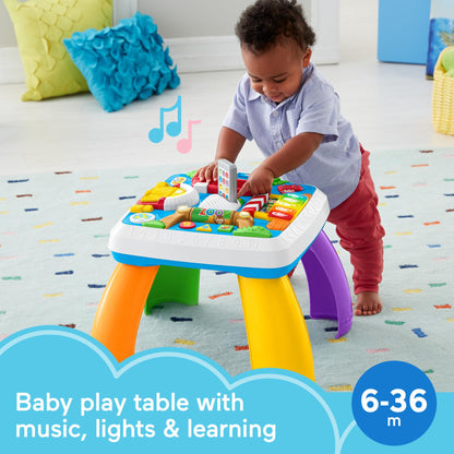 Fisher-Price Mattel Multi-Learning Table, 3 Game Modes, Multicolor (DRH34)