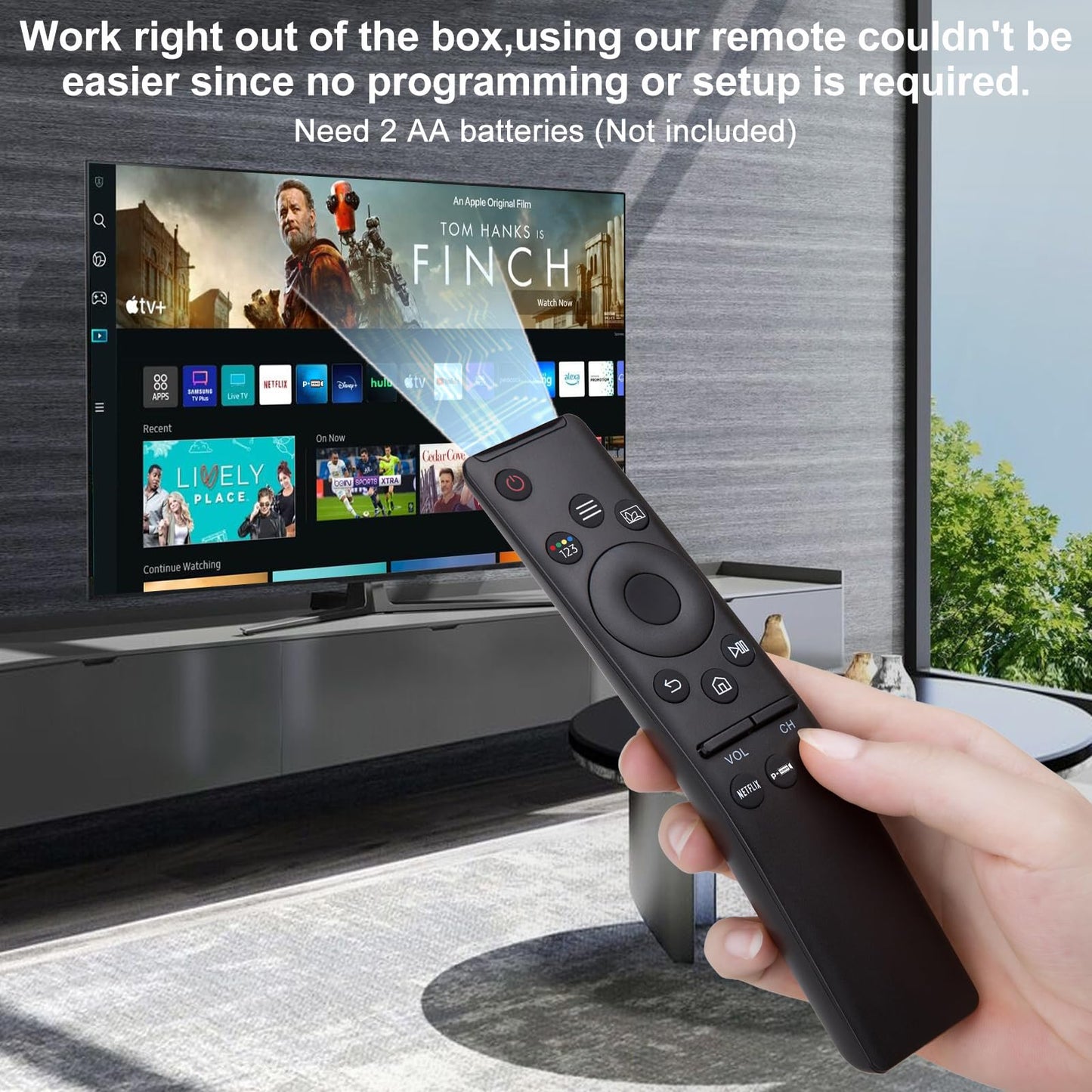 Voice Remote Replacement for TCL Android Smart TVs,RC813 with Google Voice Function