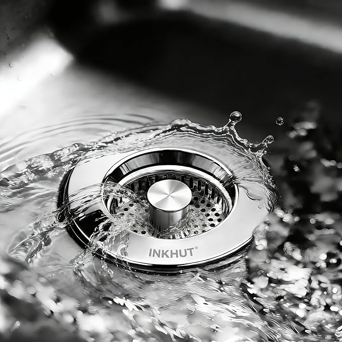 Upgraded 3 in 1 Kitchen Sink Drain Strainer
