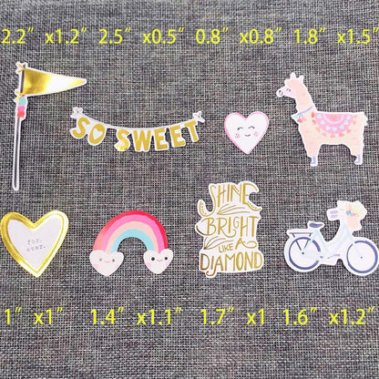 Scrapbook Stickers,80pcs Cardstock Stickers Love Stickers Decorative Masking Stickers for Personalize Laptop Scrapbook Daily Planner and Crafts