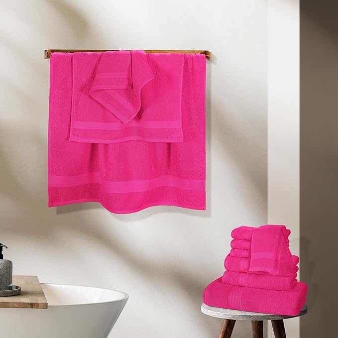 GLAMBURG Ultra Soft 24-Piece Towel Set
