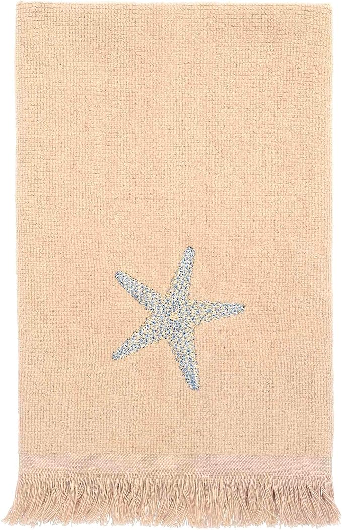 Avanti Linens - 3pc Towel Set, Soft & Absorbent Cotton, Coastal Home Decor