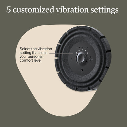 TheraGun Therabody WaveRoller - High Density Foam Roller for Body and Large Muscles. Bluetooth Enabled with 5 Customizable Vibration Frequencies in Therabody App