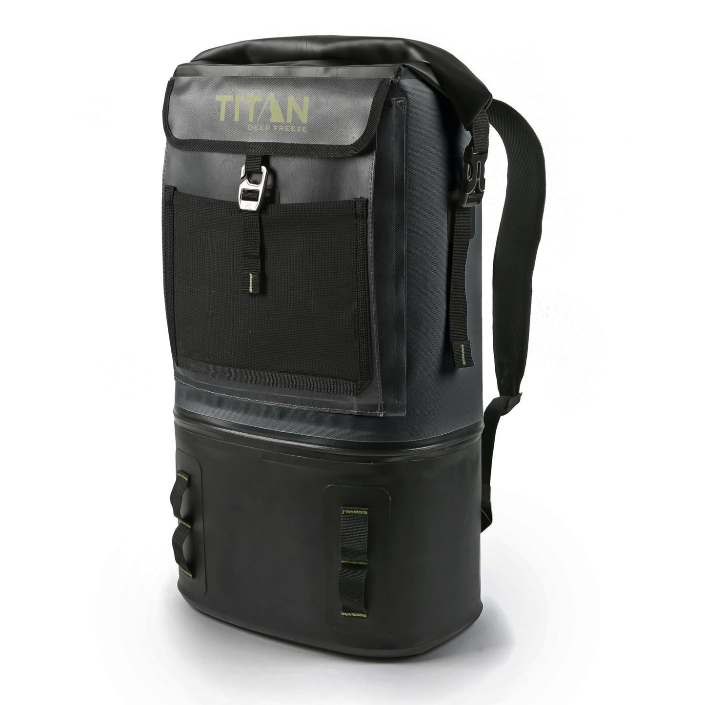 Titan by Arctic Zone Deep Freeze Welded Backpack Cooler - 24 Can Insulated Cooler Bag, Tactical Forest