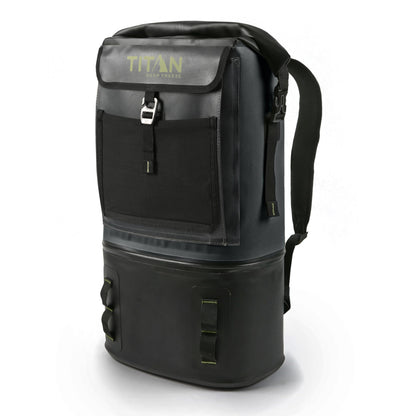 Titan by Arctic Zone Deep Freeze Welded Backpack Cooler - 24 Can Insulated Cooler Bag, Tactical Forest
