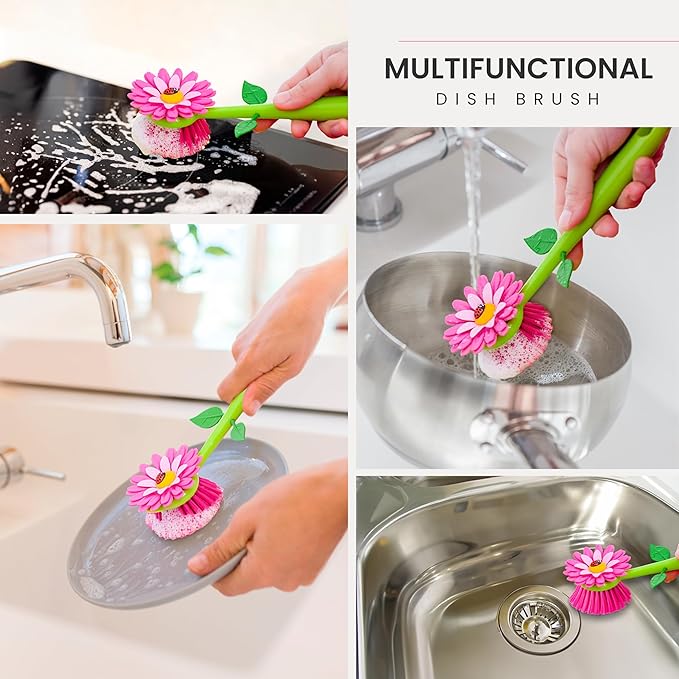Vigar Flower Power Dish Brush