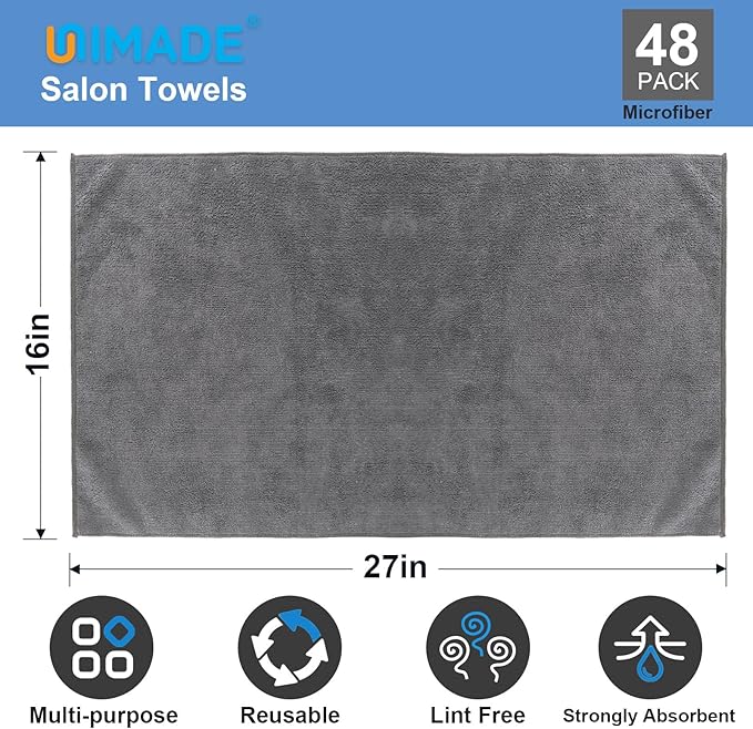 48 Pack Gym Towels Set