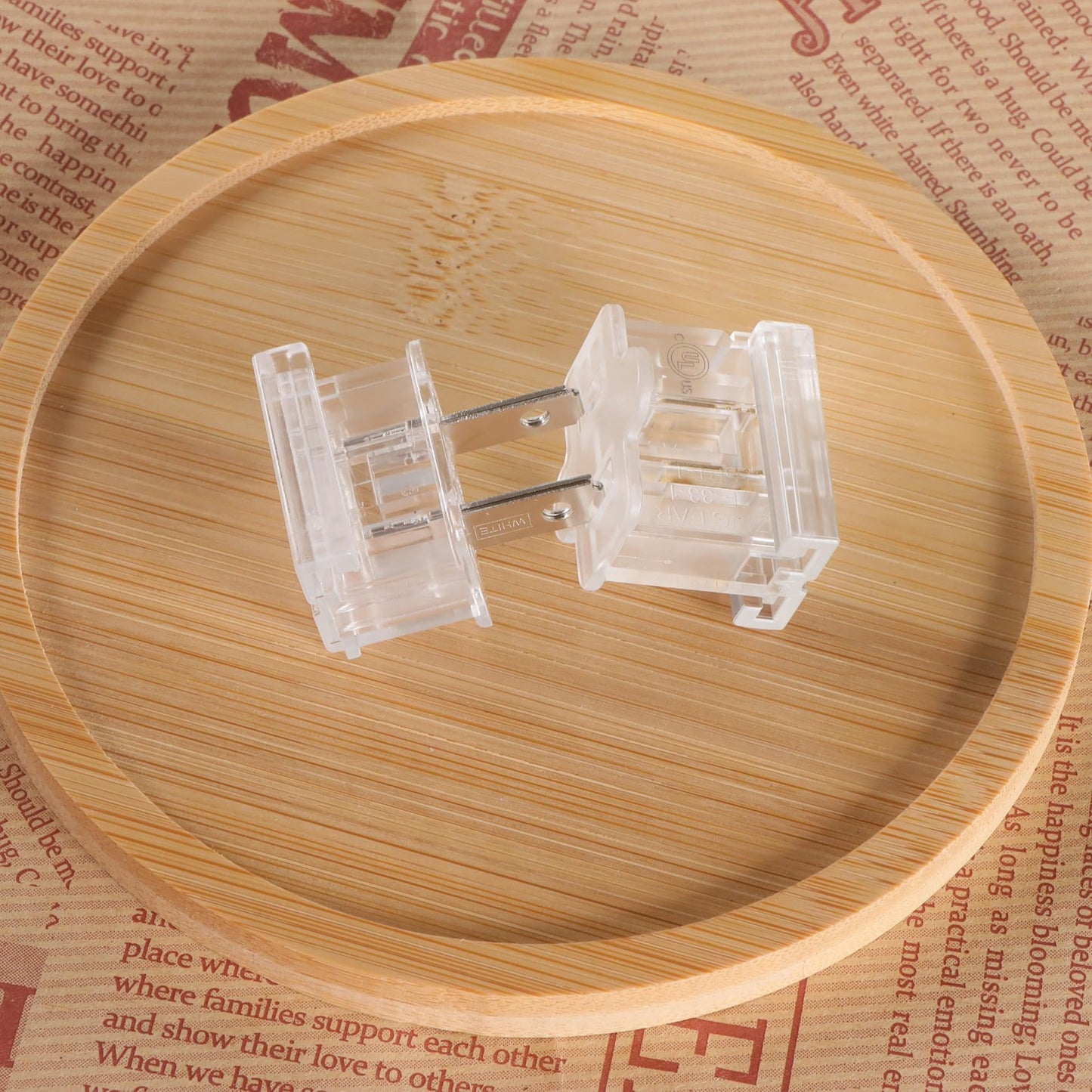 GFQHF SPT-1 26pcs Transparency Vampire Plugs - Zip Plugs Male and Female Plugs