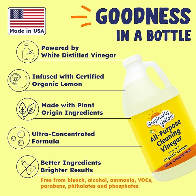 Originally Yellow Lemon White Vinegar