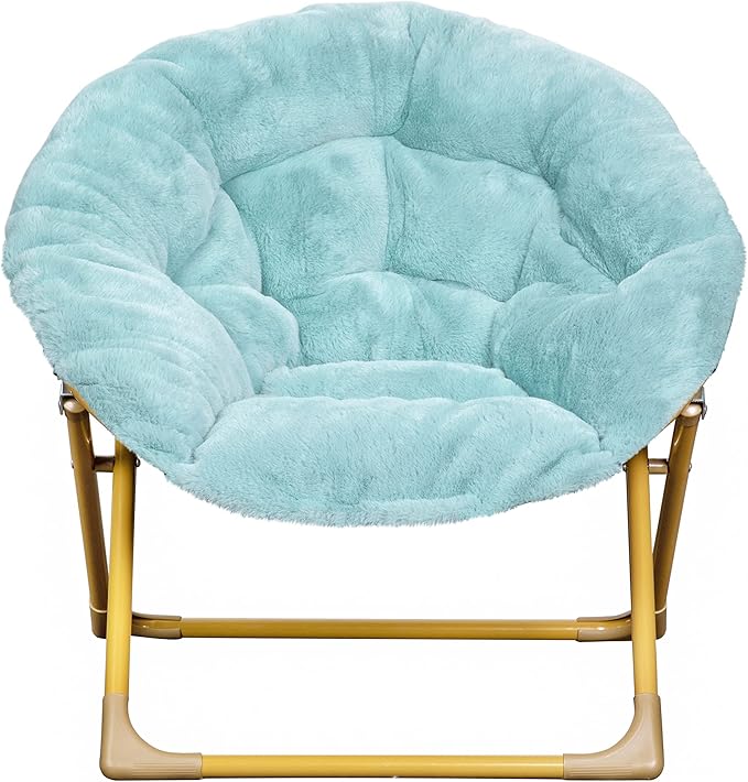 Flash Furniture Gwen Kids Cozy Mini Folding Saucer Chair