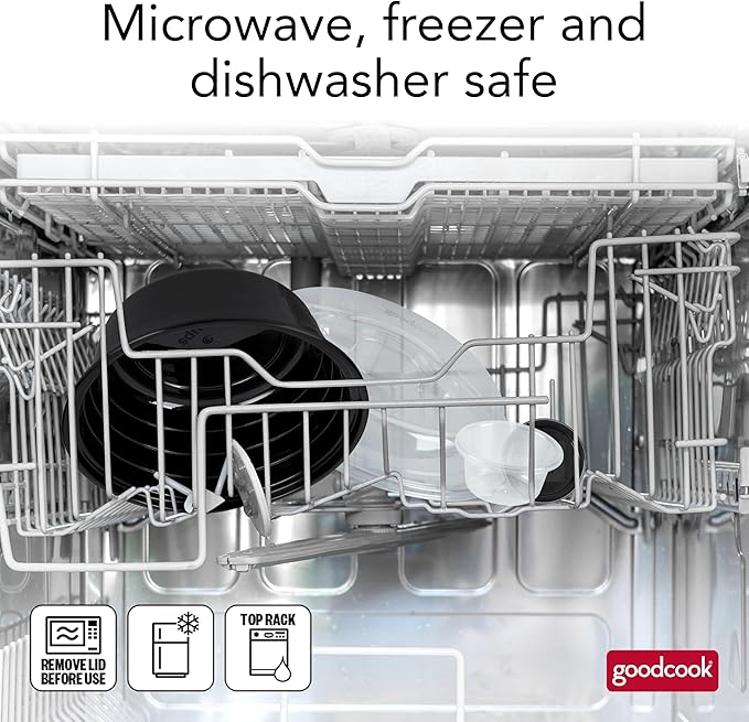 GoodCook 4-Cup Meal Prep Bowls Set