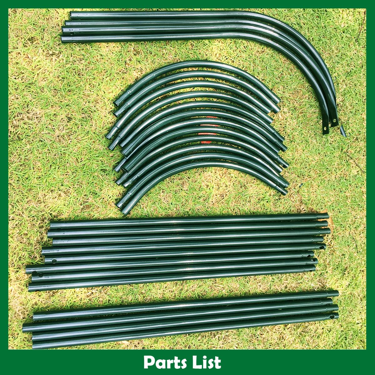 Tower Obelisk Garden Trellis 100% Metal 6.3 Feet Tall Plant Support for Climbing Vines and Flowers Stands,Black Green Lightweight Plant Tower