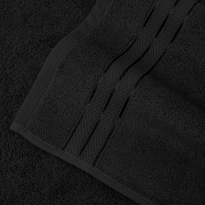 Elegant Comfort Three Line Popcorn Towel Set